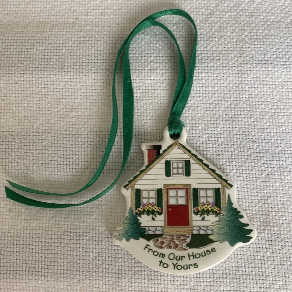 Longaberger Tie- Ons Ceramic Charms Vintage